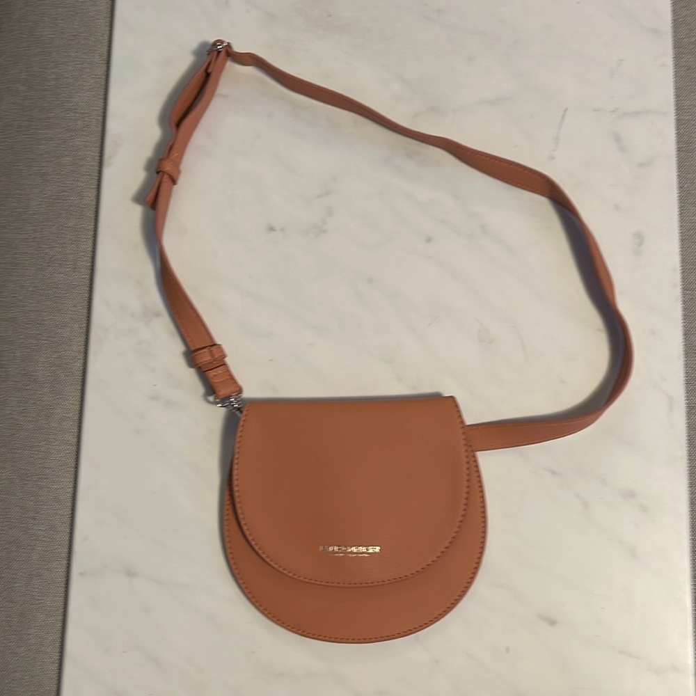 New Light pink Laura Mercier fanny pack/crossbody card holder